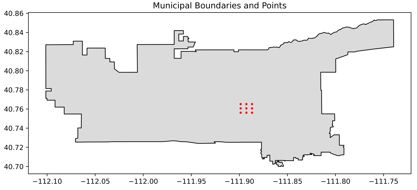 Salt Lake City Grid